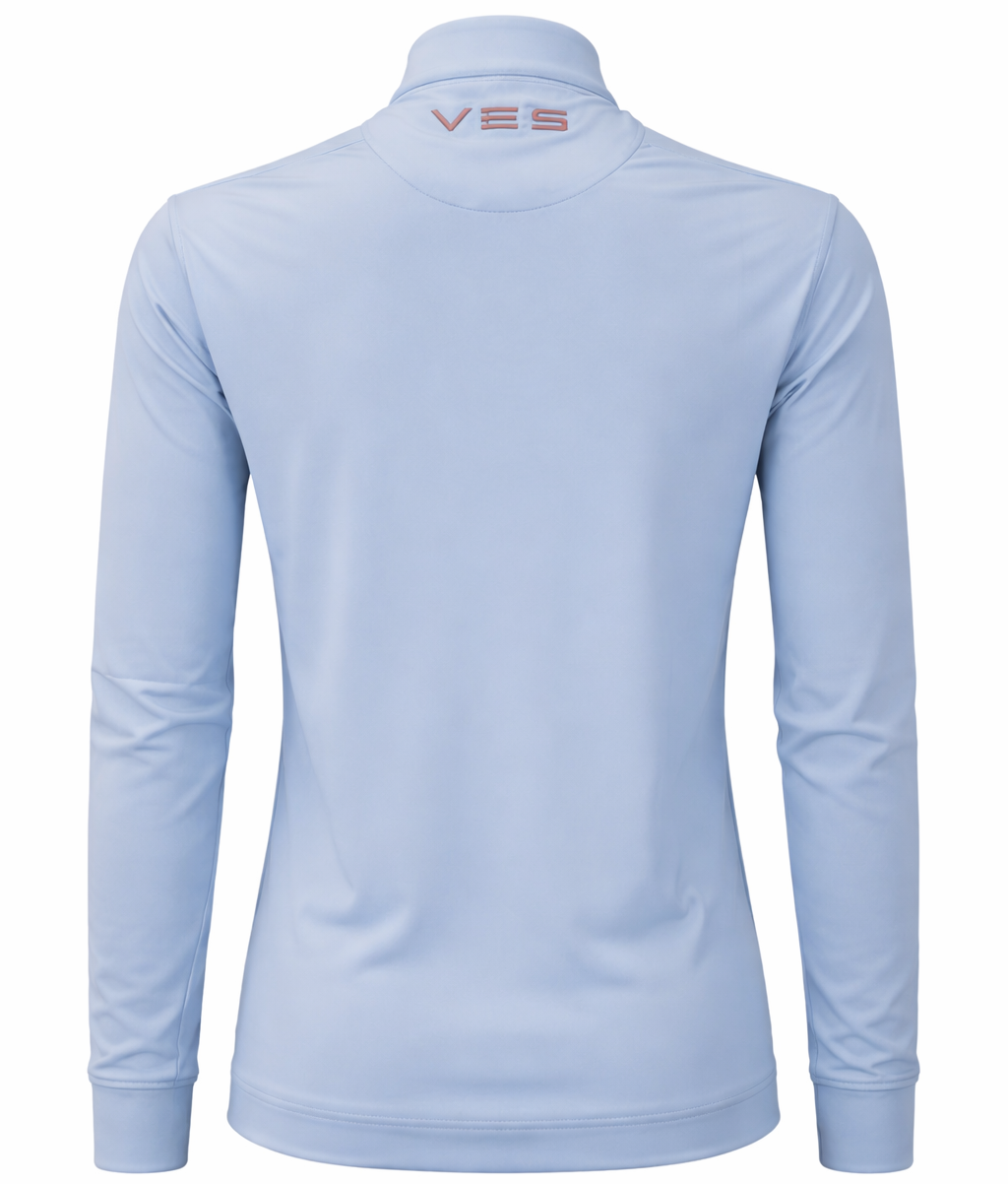 VES Golf Cadet Blue Lightweight Quarter Zip