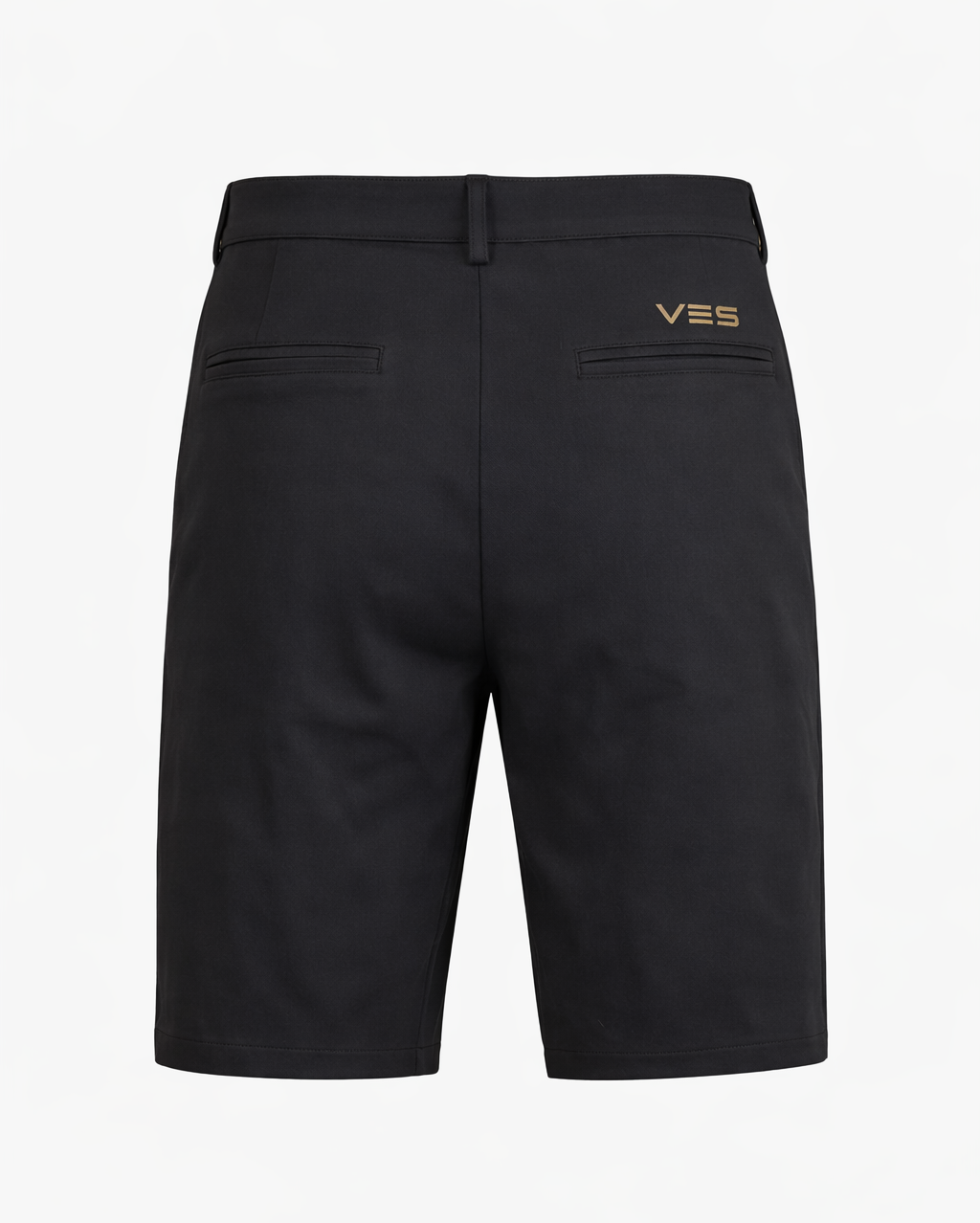 VES Golf Black Tailored Golf Shorts