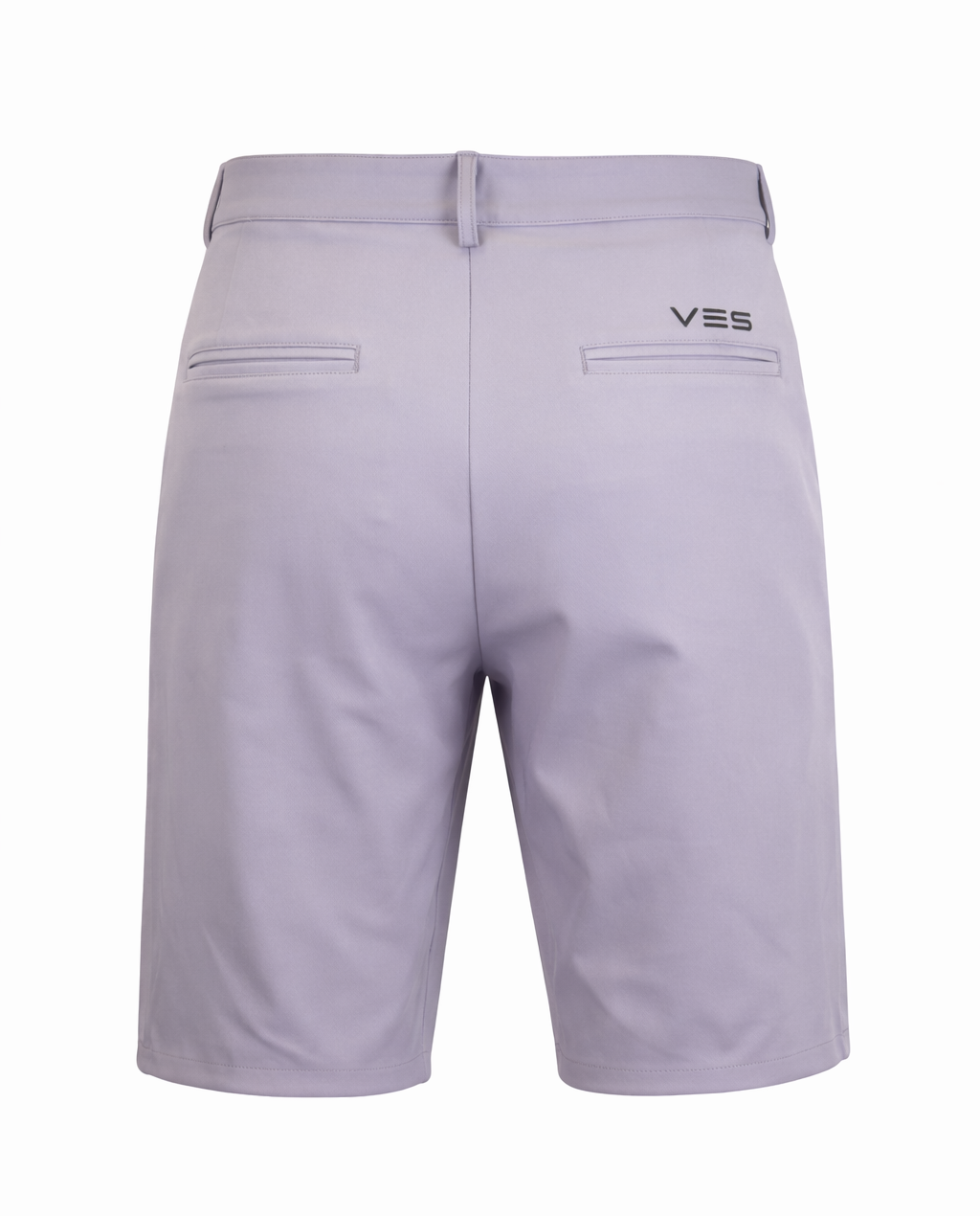 VES Golf Muted Lavender Grey Tailored Golf Shorts
