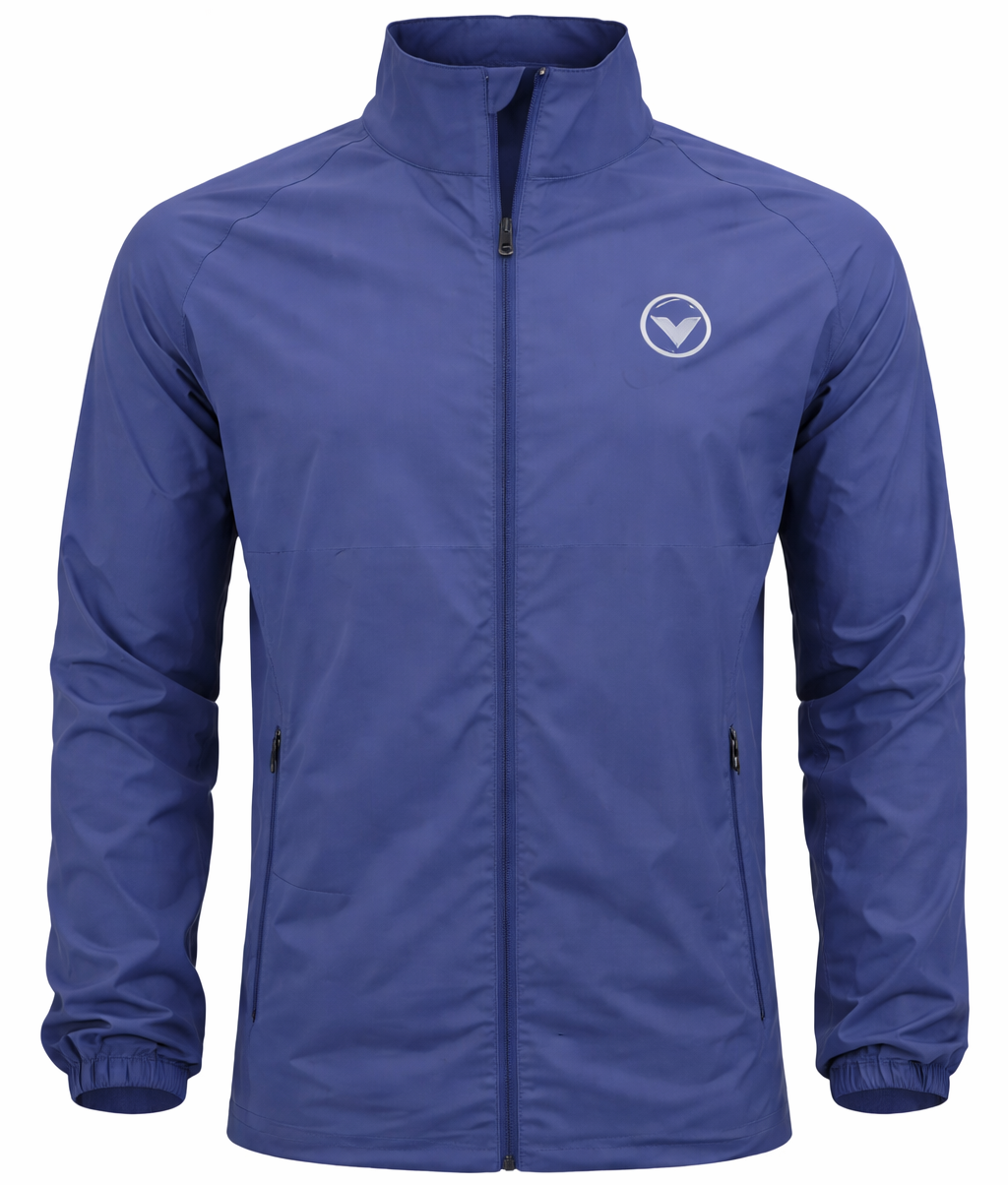 VES Golf Nautical Blue Zip Up Windbreaker