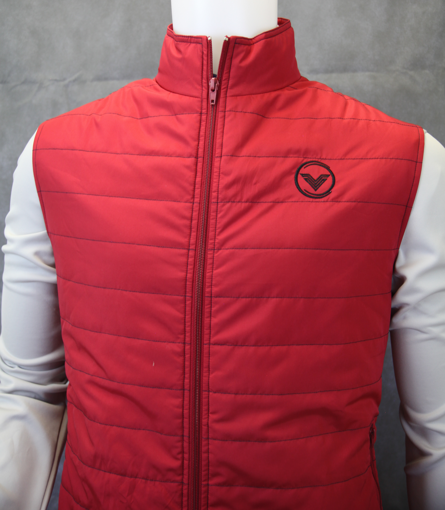 VES Golf Cardinal Red Waterproof Performance Vest