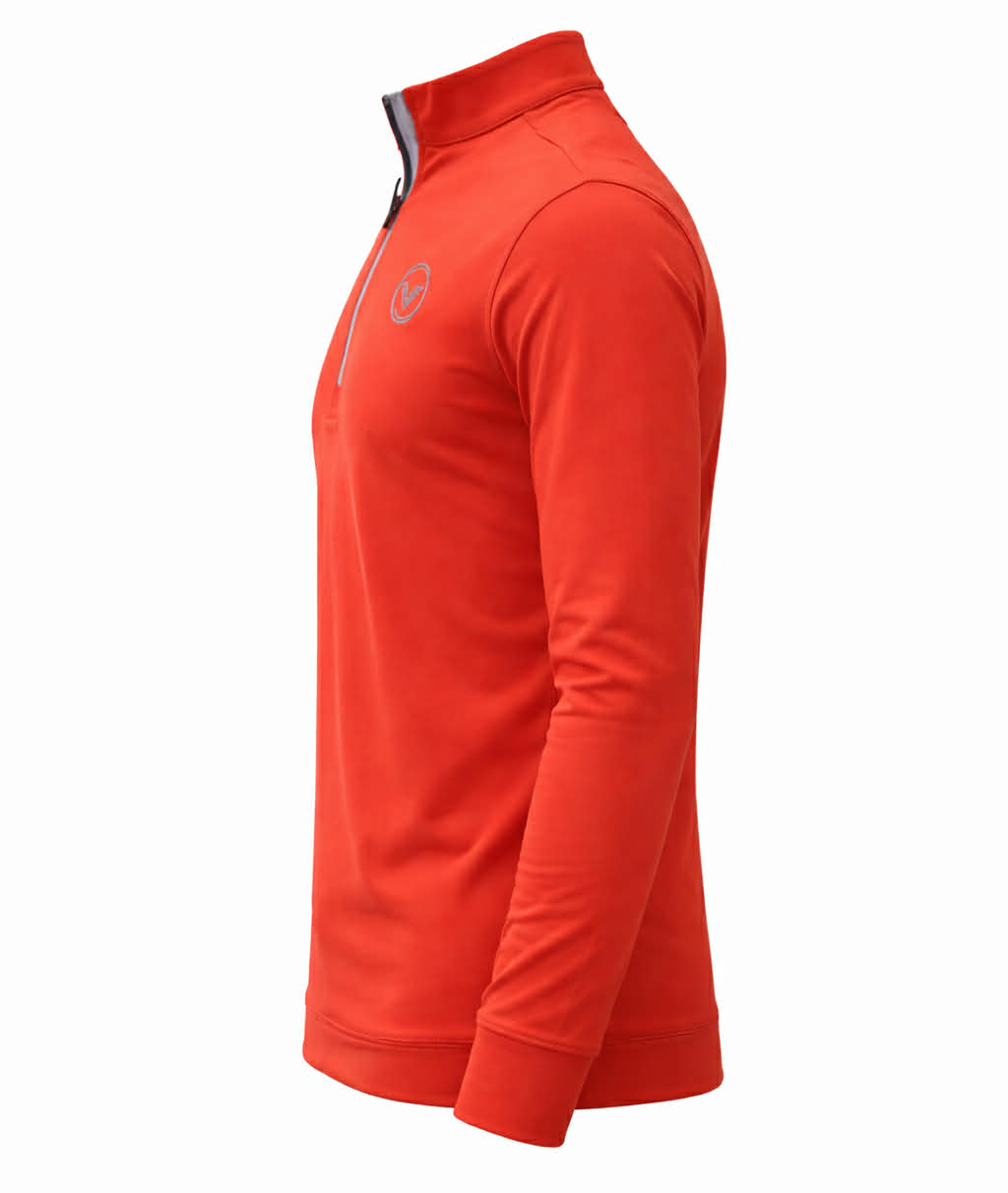 VES Golf Brick Red Lightweight Quarter Zip