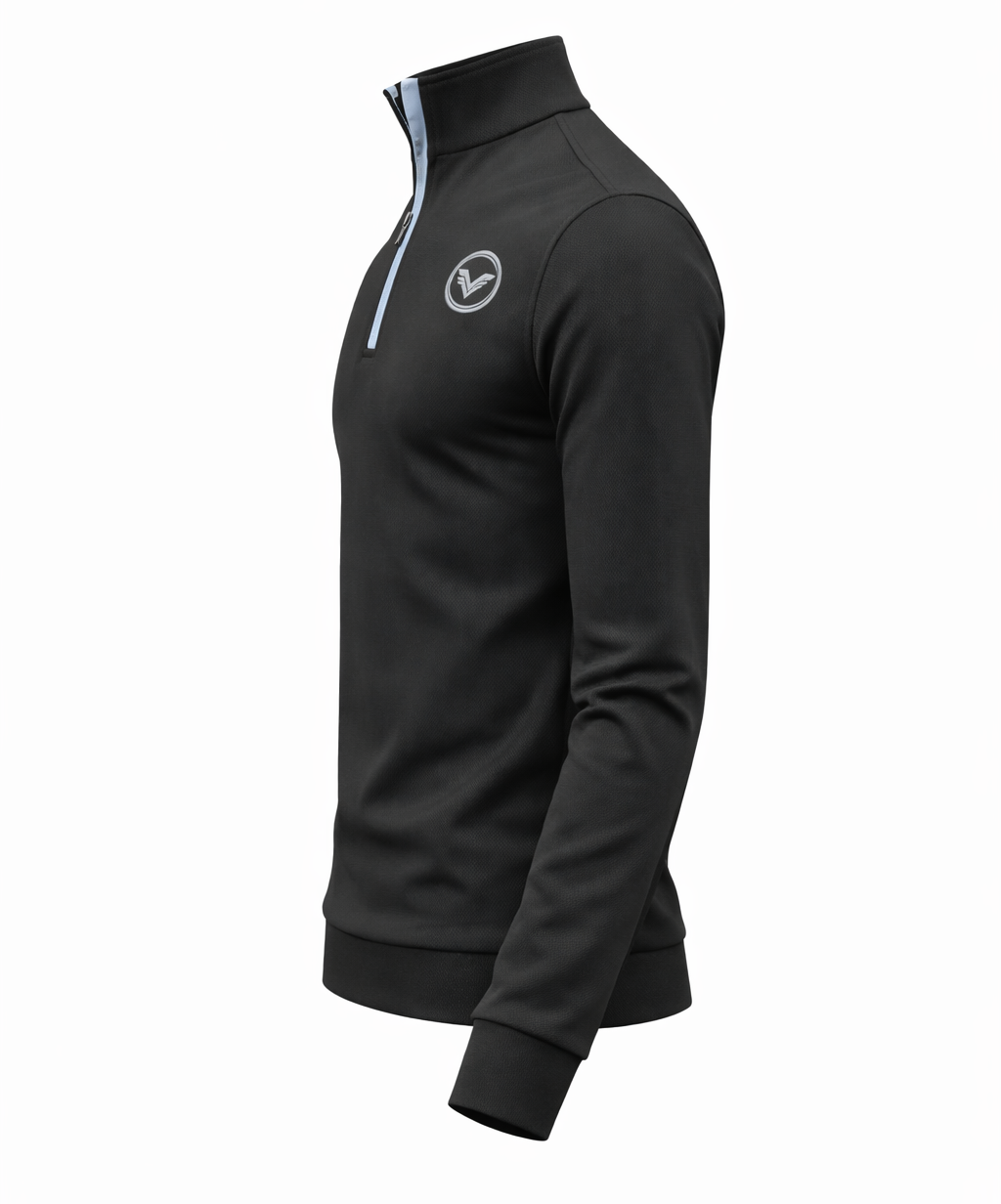 VES Golf Black Onyx Quarter Zip