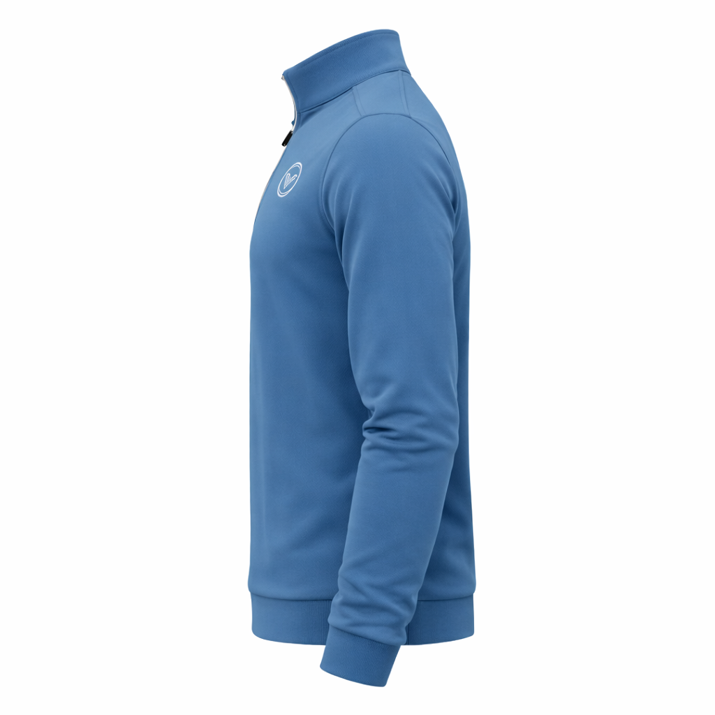 VES Golf Dress Blue Quarter Zip