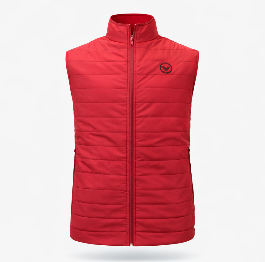 VES Golf Cardinal Red Waterproof Performance Vest