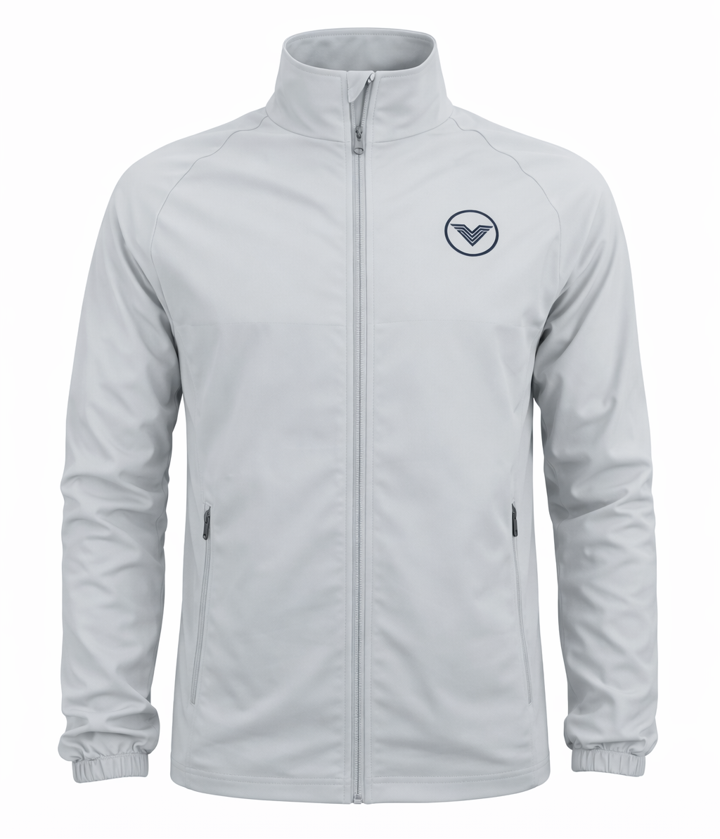 VES Golf Light Cool Grey Zip Up Windbreaker