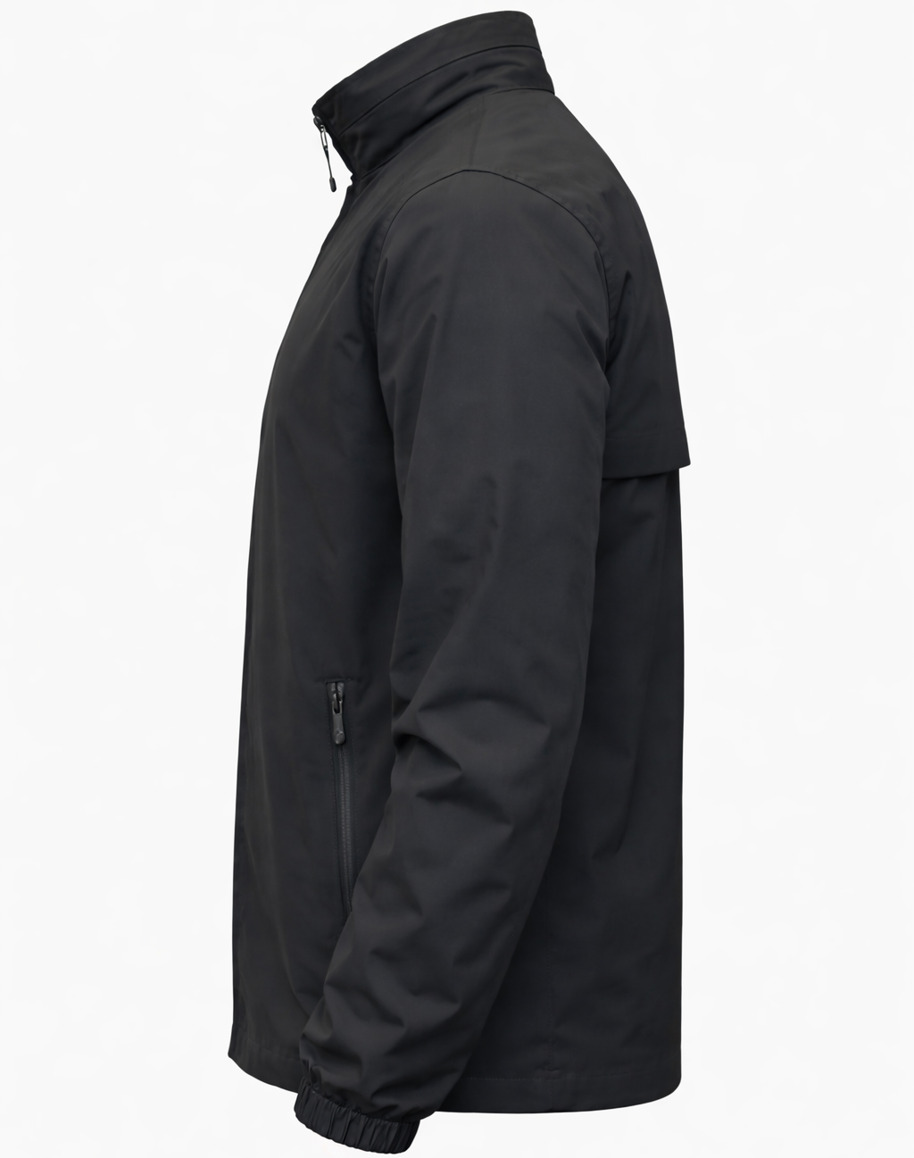 VES Golf Black Zip Up Water Resistant Jacket