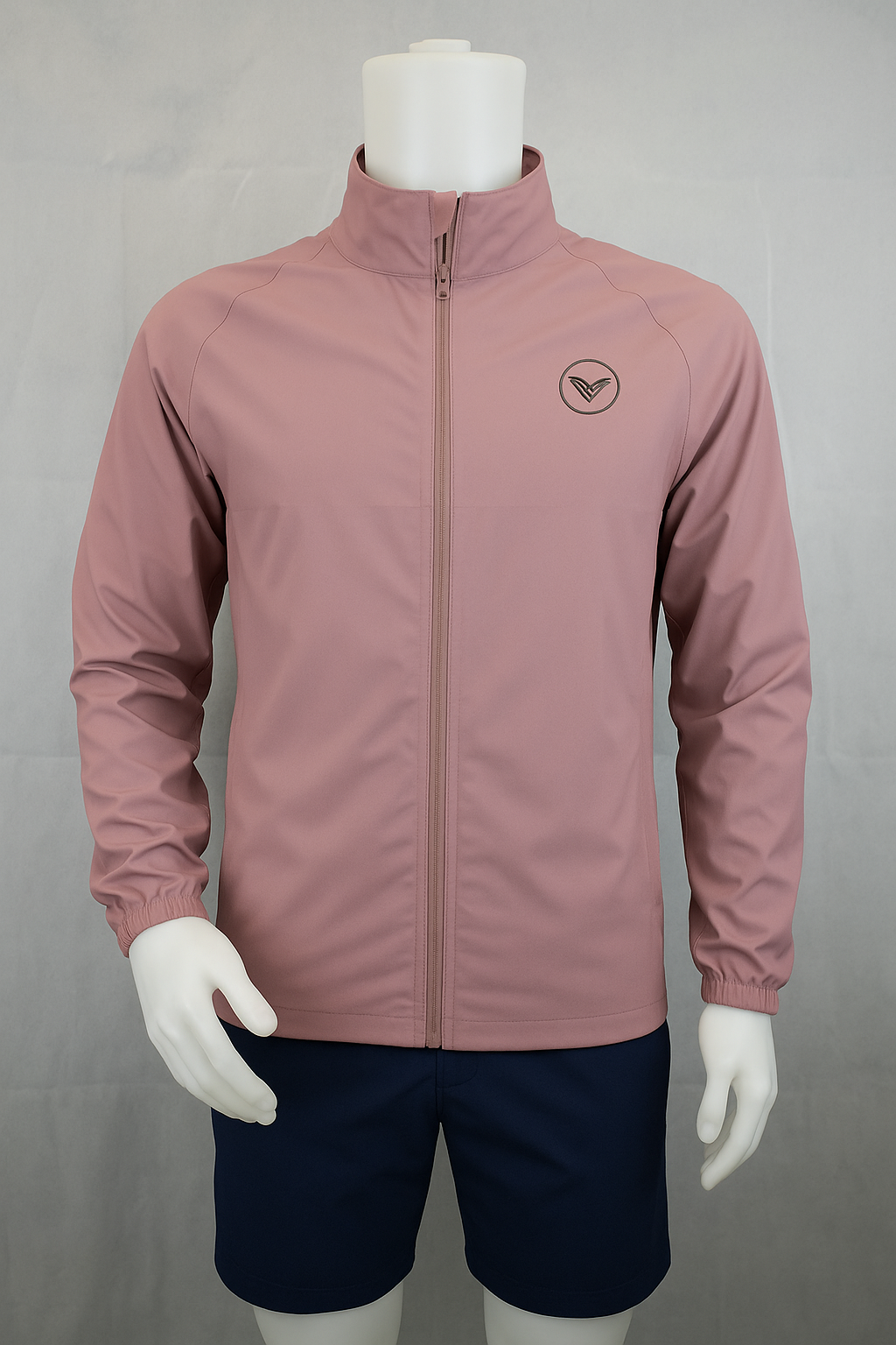 VES Golf Pale Lavender Zip Up Windbreaker