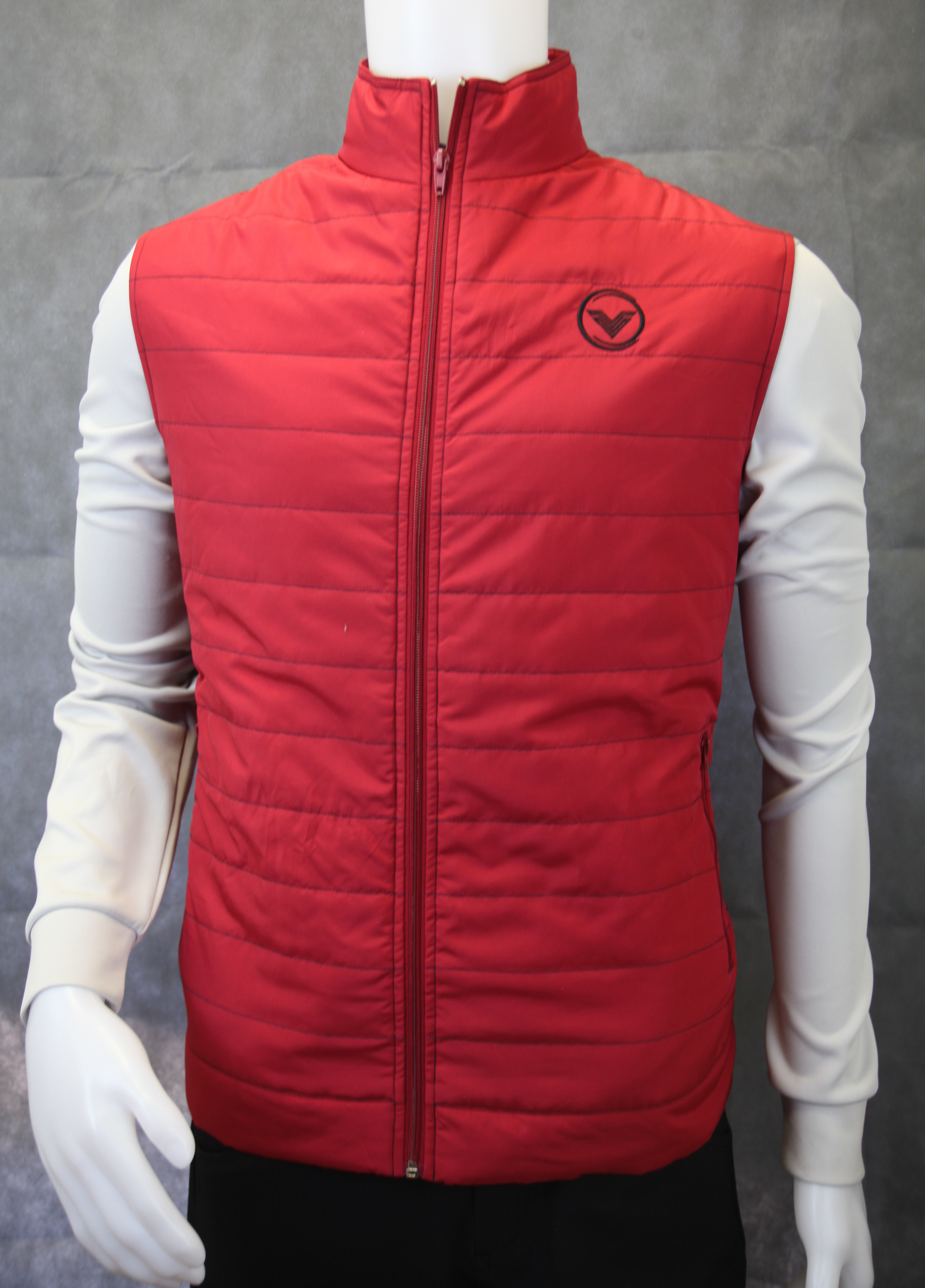VES Golf Cardinal Red Waterproof Performance Vest