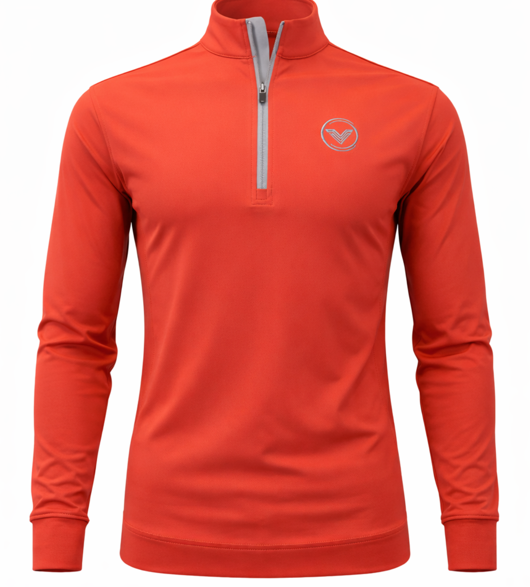 VES Golf Brick Red Lightweight Quarter Zip
